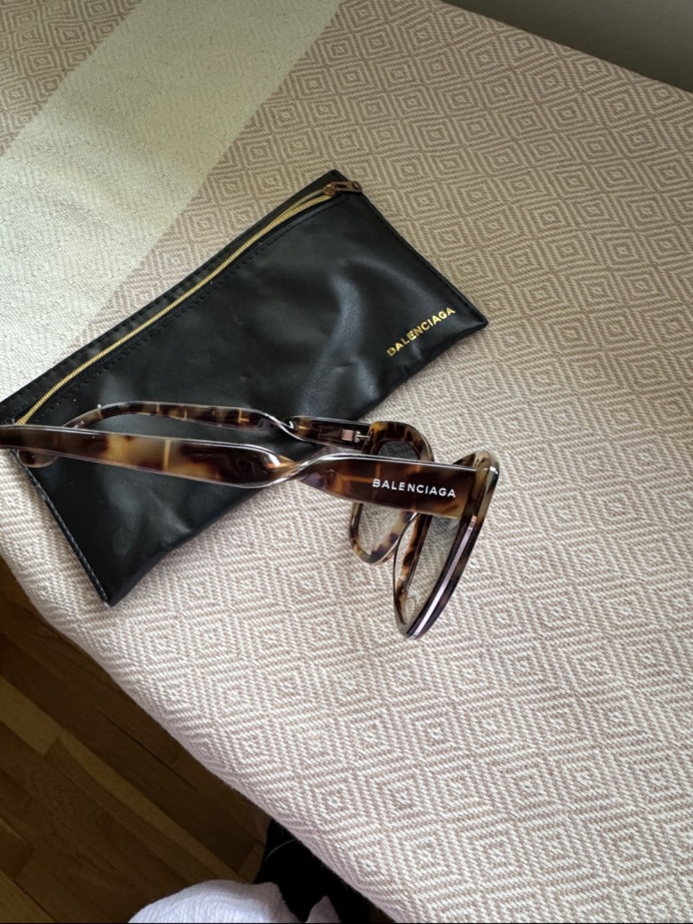 Balenciaga Tortoiseshell Cat-Eye Sunglasses - Brown & Amber - Picture 7 of 10